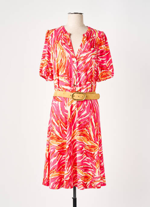 Rochie midi roz K-DESIGN femeie