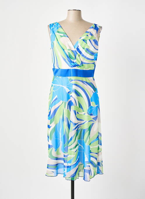 Rochie midi albastru ESTEL COLLECTION femeie