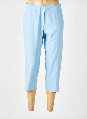 Pantalon trei sferturi albastru FRANCE RIVOIRE femeie