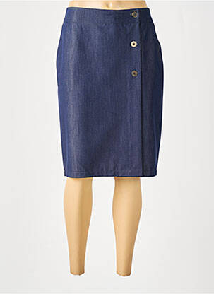 Fustă midi albastru GRIFFON femeie