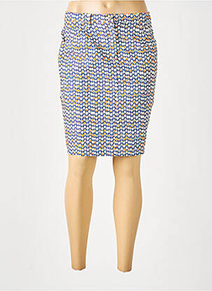 Fustă scurtă albastru FRANCE RIVOIRE femeie