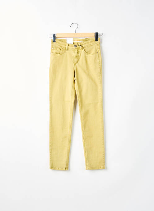 Blugi cu croială slim verde STARK femeie