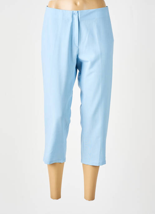 Pantalon trei sferturi albastru FRANCE RIVOIRE femeie