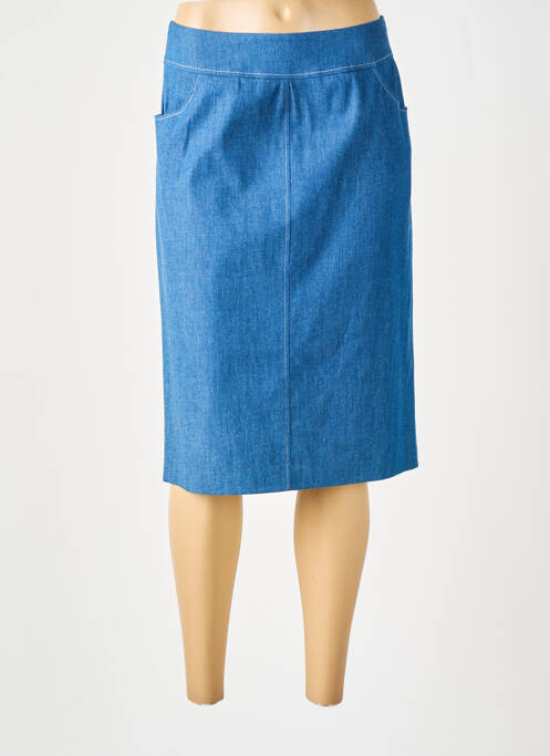 Fustă midi albastru GEVANA femeie