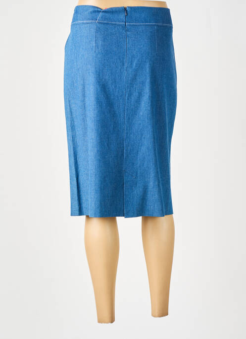 Fustă midi albastru GEVANA femeie