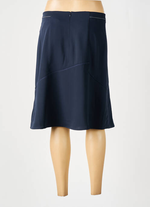 Fustă midi albastru CHRISTINE LAURE femeie