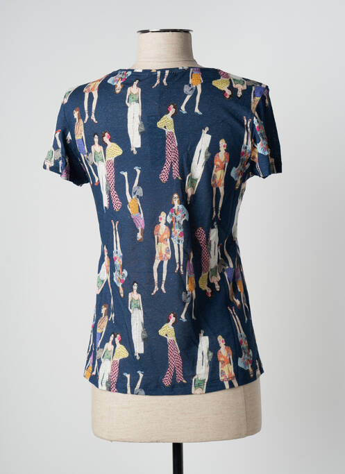 Top albastru FELINO femeie