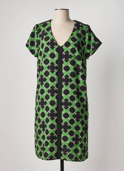 Rochie scurtă verde FELINO femeie
