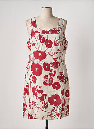 Rochie scurtă bej FELINO femeie