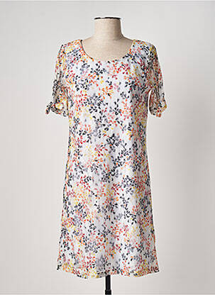 Rochie scurtă alb FELINO femeie