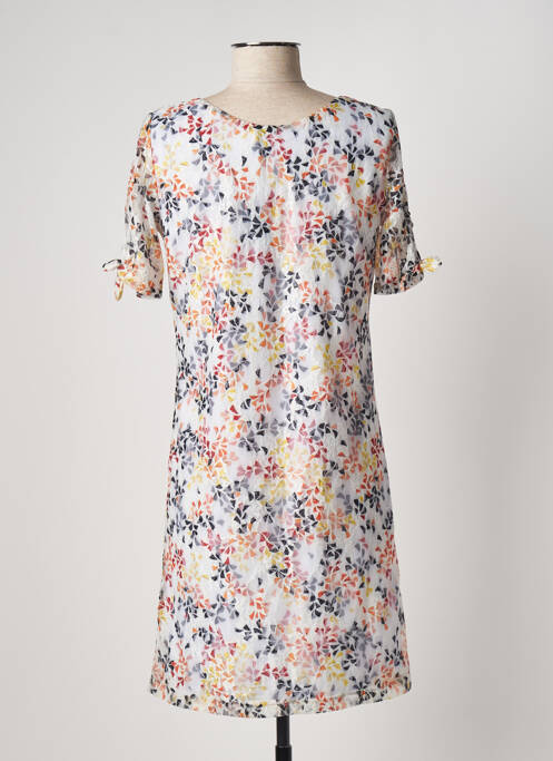 Rochie scurtă alb FELINO femeie