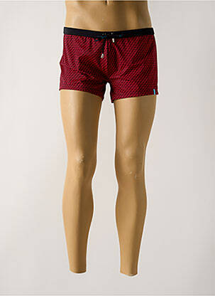 Șort de baie roșu HOM bărbat