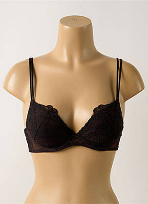 Sutien top sutien push-up top sutien push-up maro LOUISA BRACQ femeie