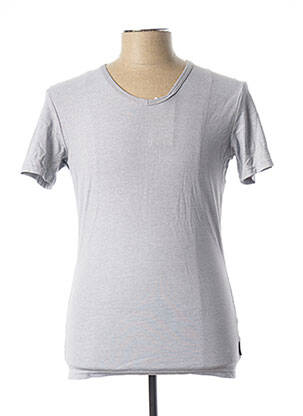 Tricou elasticitate mâneci scurte albastru SLOGGI bărbat