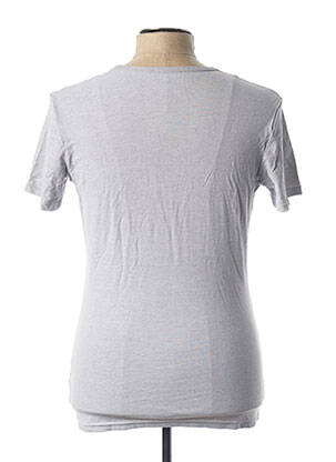 Tricou elasticitate mâneci scurte albastru SLOGGI bărbat
