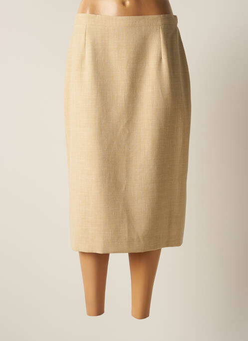 Fustă midi bej NONET femeie