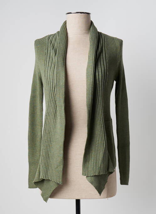 Vestă cu mâneci lungi verde ESPRIT femeie