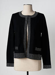 Vestă cu mâneci lungi mâneci lungi negru FELINO femme