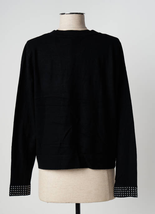 Vestă cu mâneci lungi negru FELINO femeie