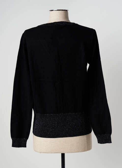 Vestă cu mâneci lungi negru FELINO femeie