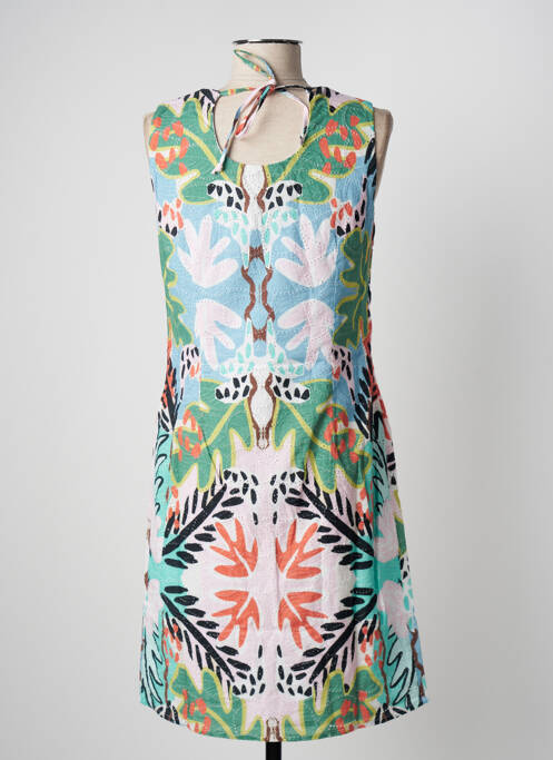 Rochie midi verde FELINO femeie