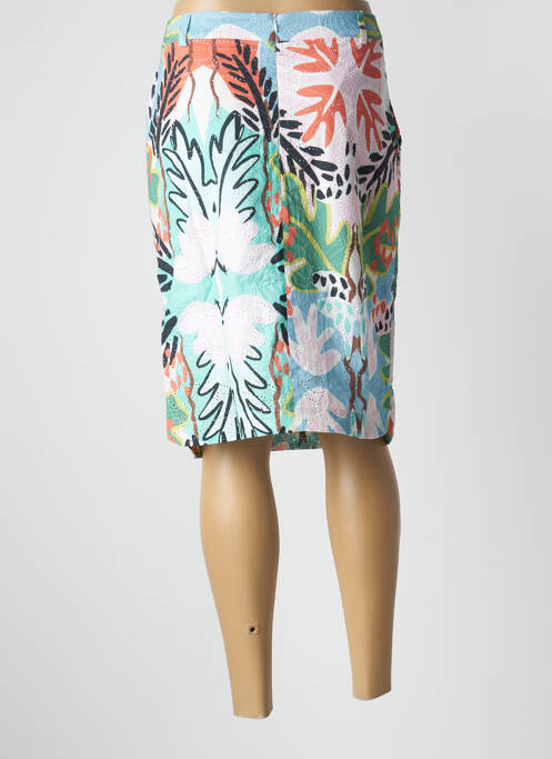 Fustă midi verde FELINO femeie