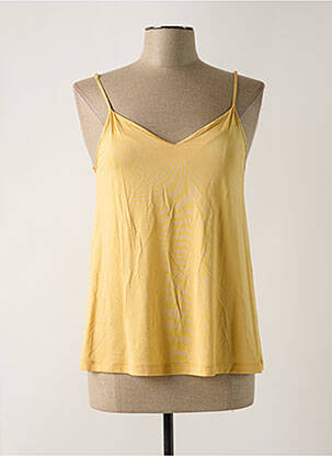 Top galben FRALY femeie