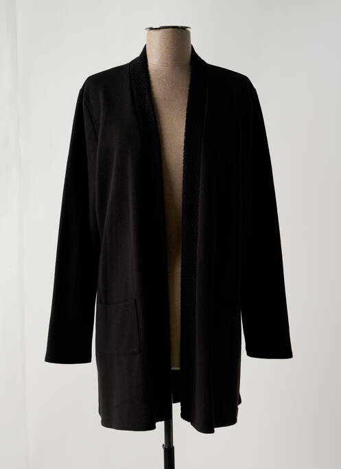 Vestă cu mâneci lungi maro VANIA femeie