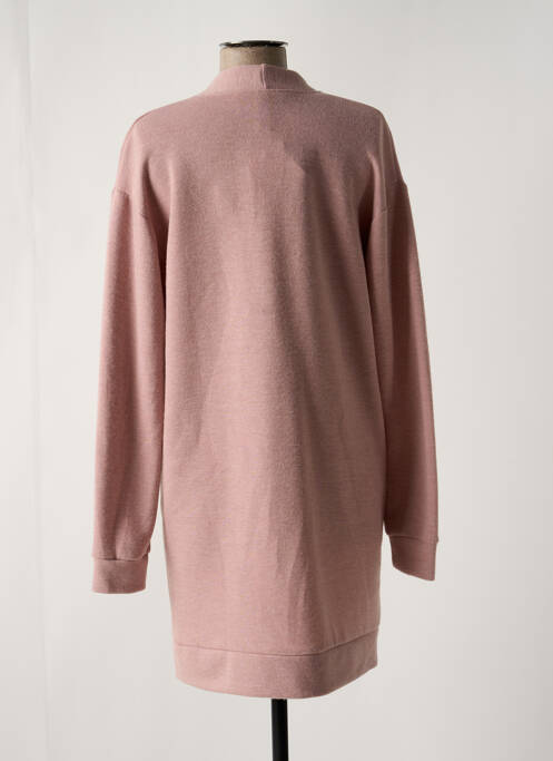 Vestă cu mâneci lungi roz SENORETTA femeie