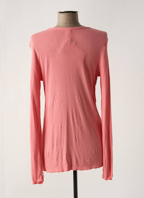 Vestă cu mâneci lungi roz SENORETTA femeie