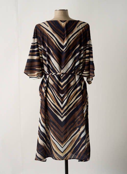 Rochie midi maro CHARMLINE femeie