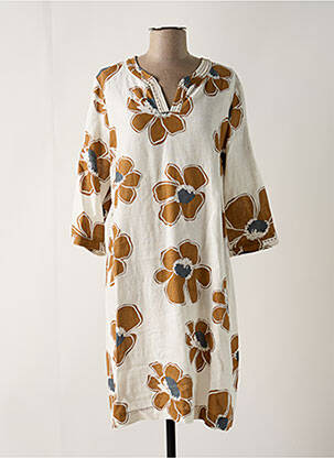 Rochie midi bej DIANE LAURY femeie