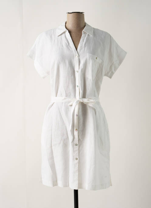 Rochie midi alb JULIE GUERLANDE femeie