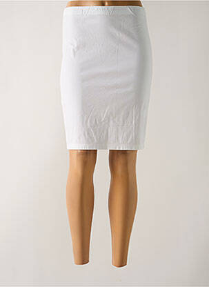 Fustă midi alb ORIENTIQUE NATURALLY femeie