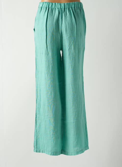 Pantalon larg verde LE BOUDOIR D'EDOUARD femeie
