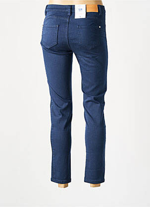 Pantalon slim buzunare albastru C'EST BEAU LA VIE femeie