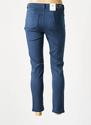 Pantalon slim buzunare albastru C'EST BEAU LA VIE femeie