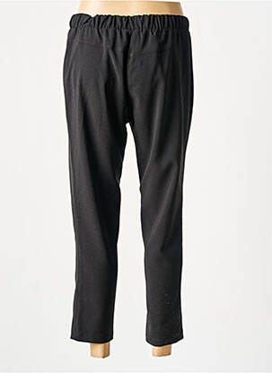Pantalon 7/8 talie elastică negru SPG WOMAN femeie