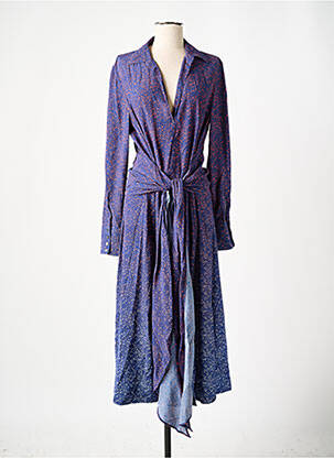 Rochie lungă albastru TOMMY HILFIGER femeie