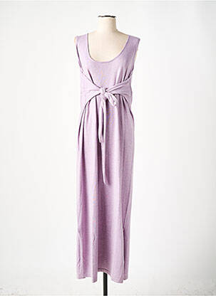 Rochie lungă fără mâneci fără mâneci violet RODIER femeie