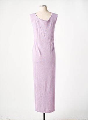 Rochie lungă fără mâneci fără mâneci violet RODIER femeie