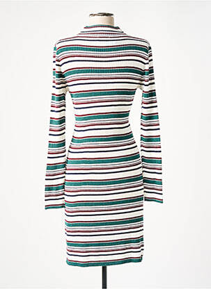 Rochie pulover guler col înalt mâneci lungi alb RODIER femeie