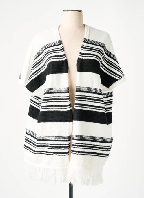 Vestă cu mâneci scurte alb DEFACTO femeie