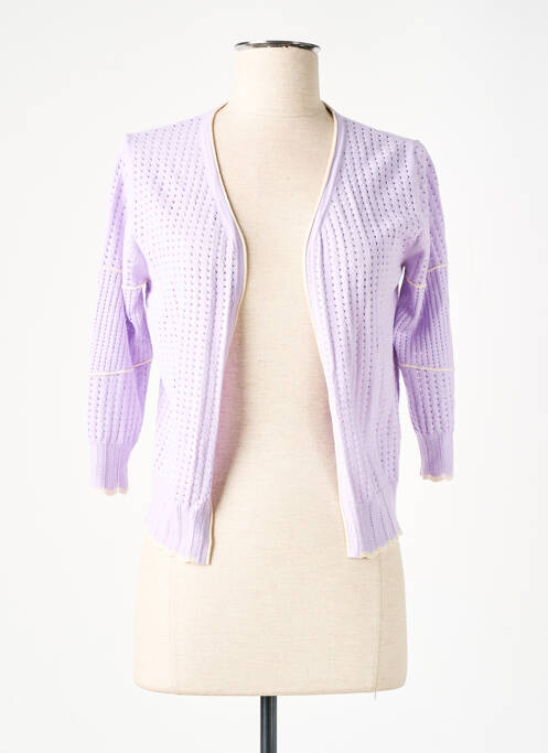 Vestă cu mâneci lungi violet RODIER femeie