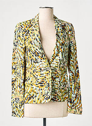 Sacou buzunare verde ONE STEP femeie
