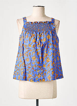 Top albastru COMPTOIR DES COTONNIERS femeie