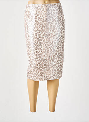 Fustă midi bej WEILL femeie