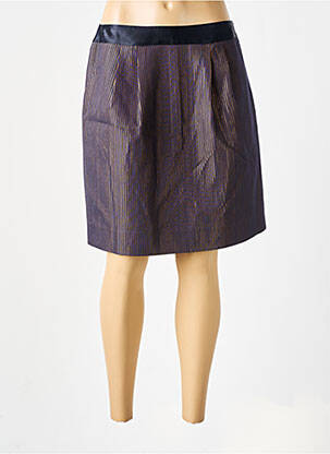 Fustă scurtă albastru CAROLL femeie