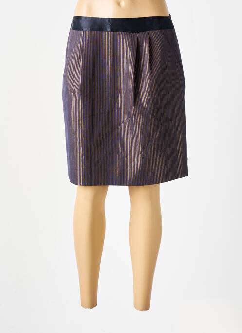 Fustă scurtă albastru CAROLL femeie