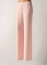 Pantalon larg închidere cu fermoar lateral roz WEILL femme